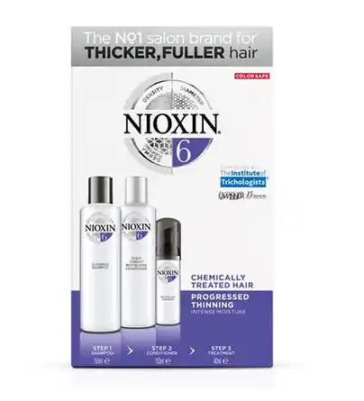Nioxin System 6 3-Stufen-System 150+150+40ml Zertifiziert