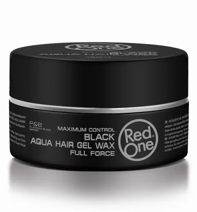 RedOne Aqua & Gel Hair Wax Black 150ml Neuheit