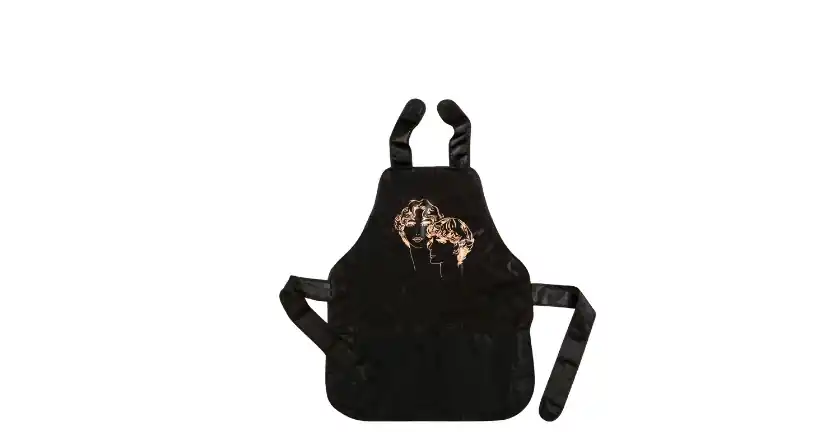Markenware Comair Färbeschürze mit aufgesetzen Tasche