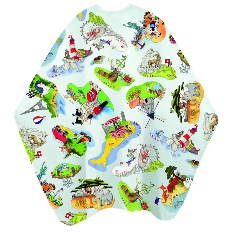 Meistverkauft Kinderumhang Trend Design Umhang Kid´s World 90x125cm
