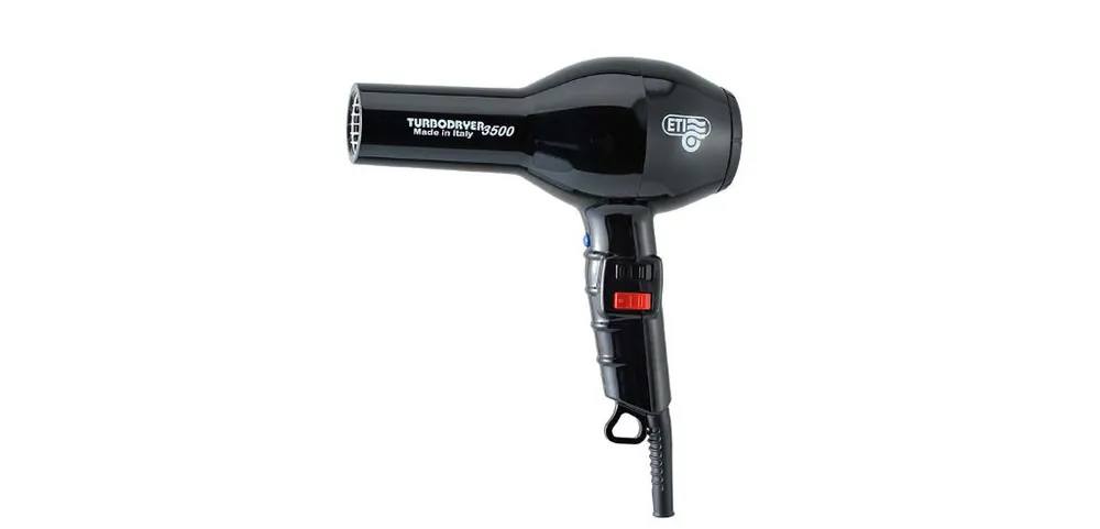 ETI HT New Magic/Turbodryer 3500 1800/2000W schwarz AC Motor 2 Düsen 230/240V 50/60Hz Markenprodukt