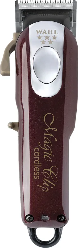 Wahl Akku-Haarschneidemaschine Magic Clip Cordless Typ 08148- 316H bordeau/silber Günstig