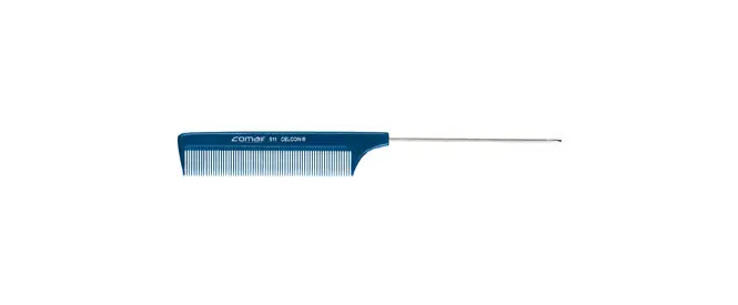 Neue Ware Comair Nadelstielkamm mit Strähnenhaken 20,5 511 Blue Profi Line
