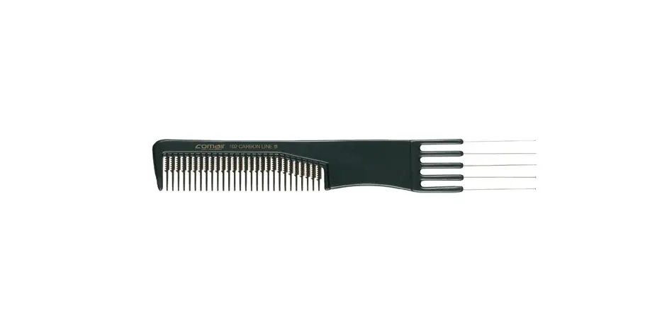 Online Kaufen Comair Toupier-Gabelkamm 19,5cm 102 Carbon Profi Line