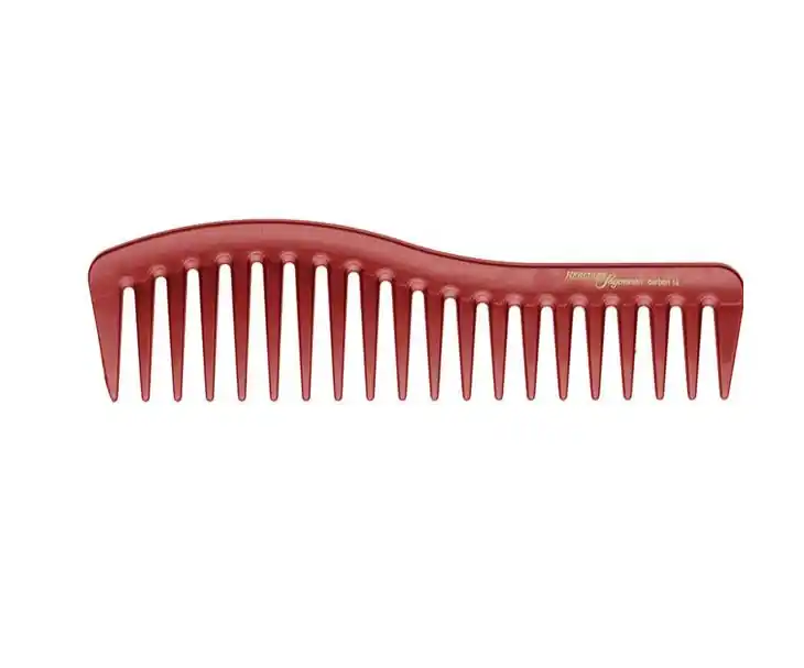 HERCULES C14 Strähnenkamm 7" Carbon Kamm rot Sofort Bestellen