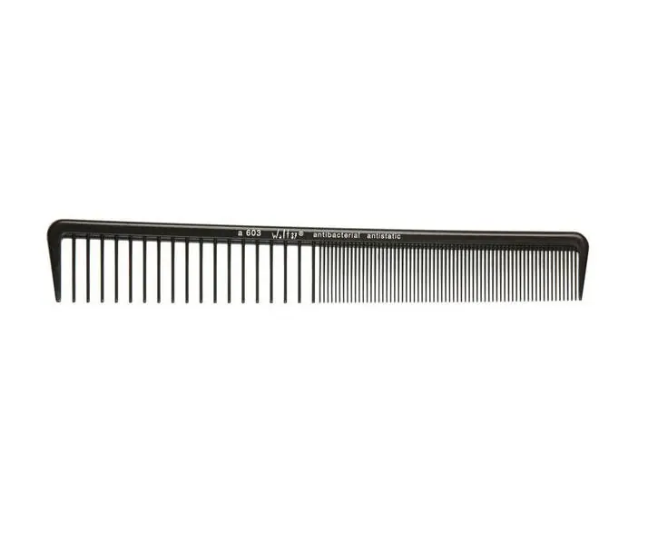 HERCULES A603 schwarz Wolf37 7 1/2" Haarschneidekamm Preisreduziert