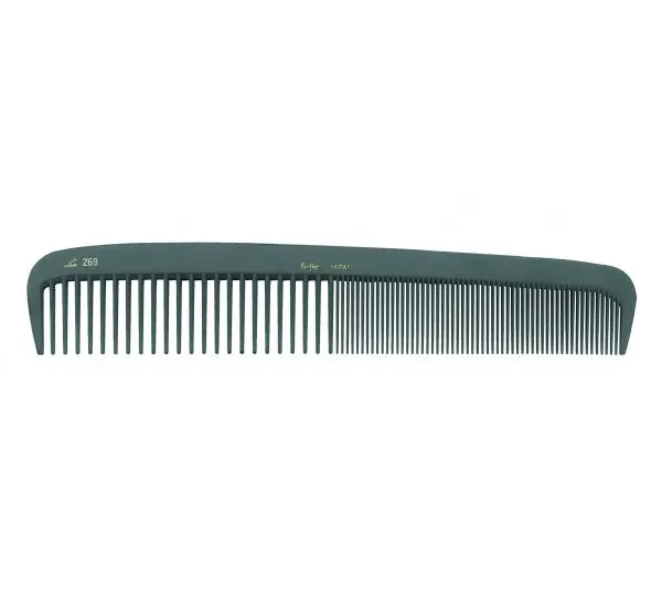 Schneller Versand Haaro Carbon Kamm Nr.269 180mm