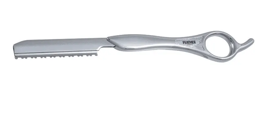 Rasiermesser Original Feather silber Neuheit