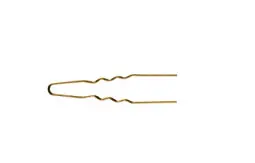 Zertifiziert Comair Lockennadeln dick 50er Beutel 45mm Länge gold