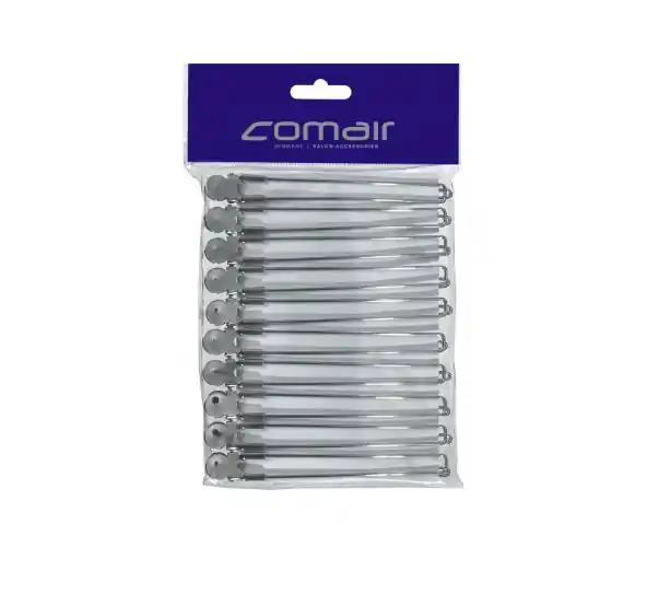 Comair HSK 10er chrom Haarschneideklammer 12,5cm Länge Jetzt Kaufen
