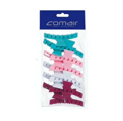Schneller Versand Comair Wasserwellklammer bunt sortiert 12er Beutel 83mm Länge