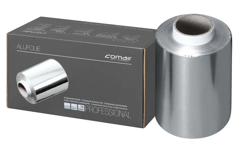 Comair Stränchenfolie Alufolie silber 12cmx250m Rolle 15my Aktuell