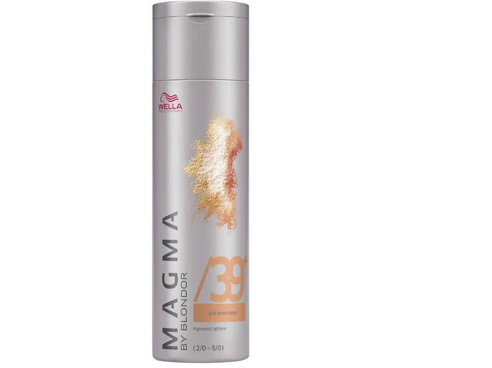 Neu Wella Magma Haarfarbe 120g - /39+ gold-cendré dunkel