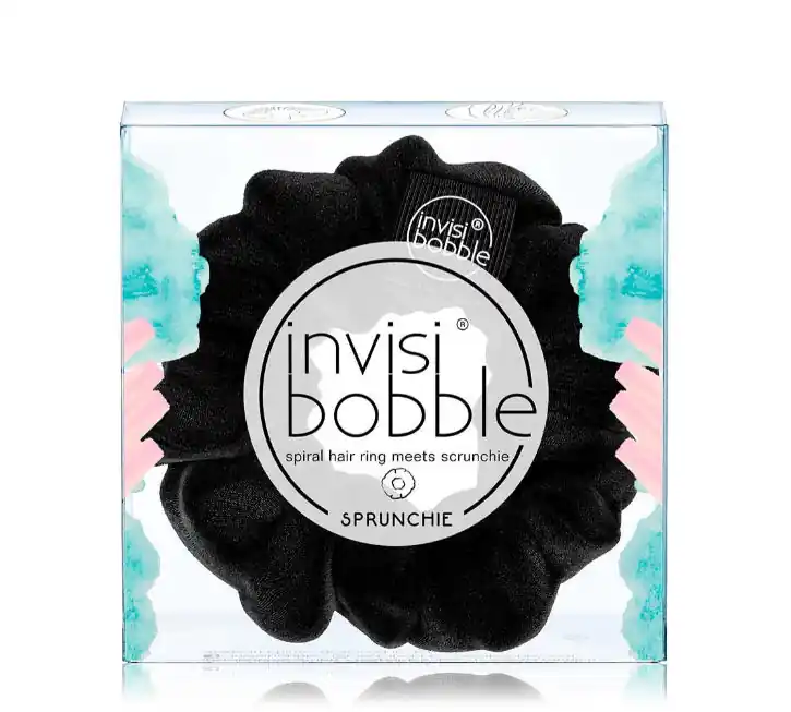 Solange Der Vorrat Reicht invisibobble SPRUNCHIE True Black hanging pack