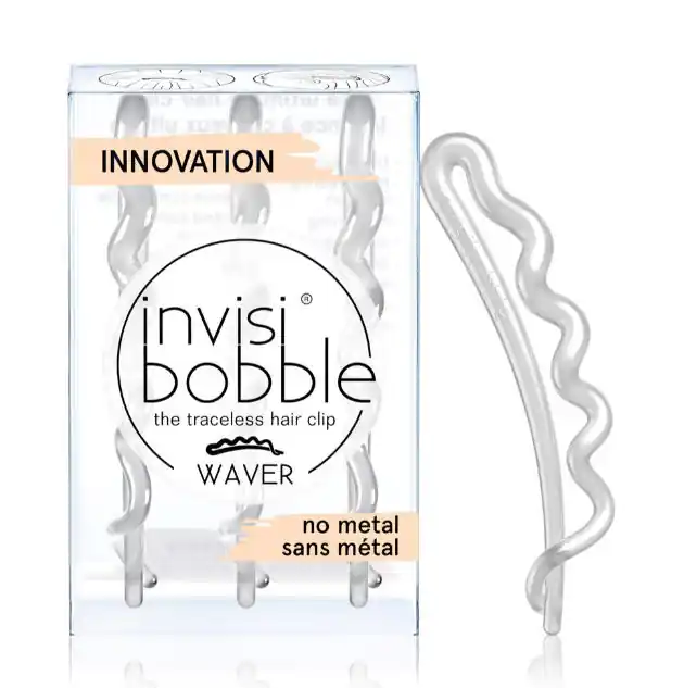 Markenware invisibobble Waver Crystal Clear 3er Set