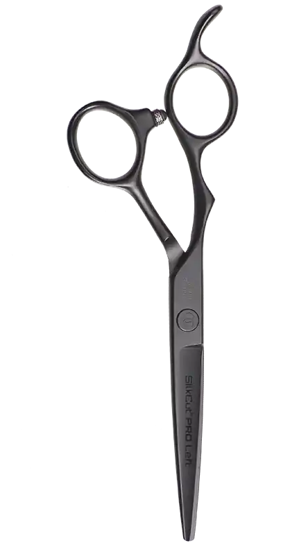 Neue Kollektion Olivia Garden SilkCut PRO Matt Black LH Haarschneideschere 5,75'' (Linkshand)