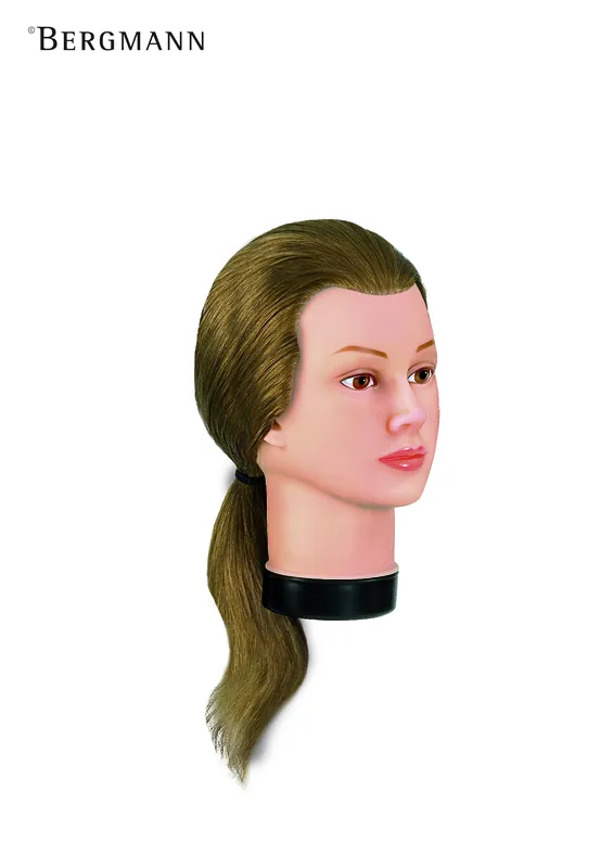 Bergmann Übungskopf TEENY , blond, Echthaar 30-35cm Bestpreis
