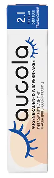 aucola 2.1 tiefblau 15ml Augenbrauenfarbe & Wimpernfarbe Saisonangebot