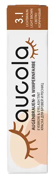 Top-Angebot aucola 3.1 lichtbraun 15ml Augenbrauenfarbe & Wimpernfarbe