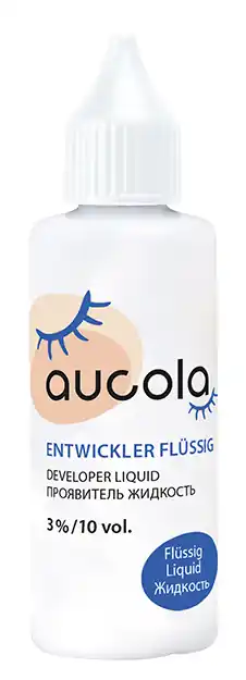 Nur Für Kurze Zeit aucola 3% Entwickler Flüssig 50ml für Augenbrauen- & Wimpernfarbe