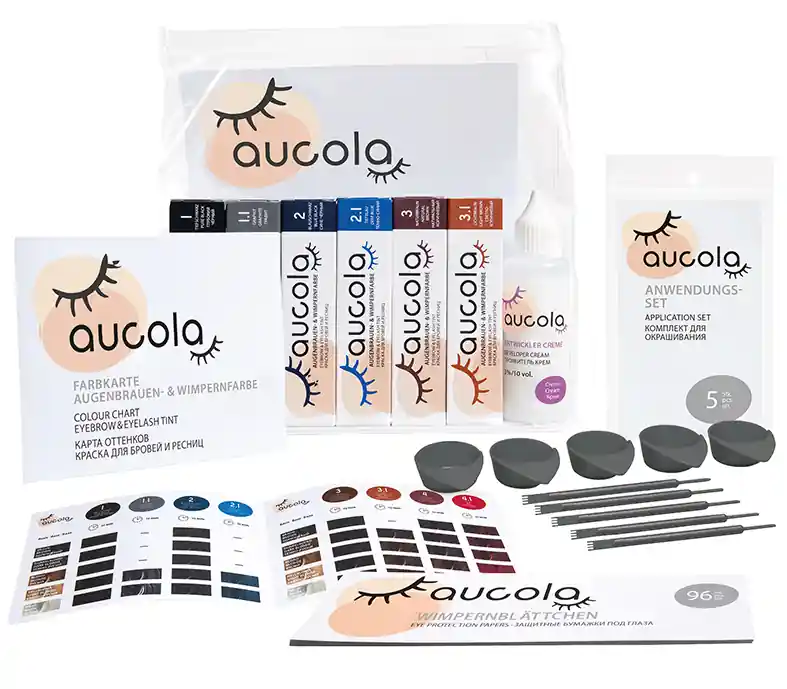 aucola Starter Set Augenbrauen- & Wimpernfarbe Aktuell