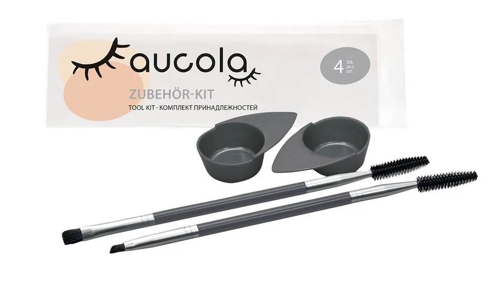 aucola Zubehör Kit für Augenbrauen- & Wimpernfarbe Preisreduziert
