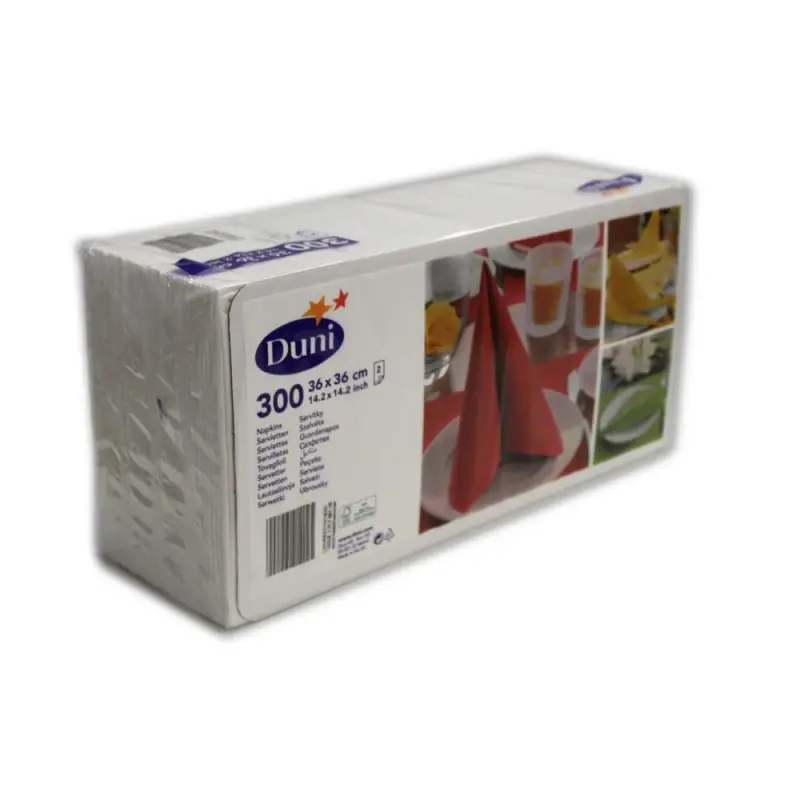 Duni Servietten 36x36 cm 300 Stück 2-lagig Preisknaller