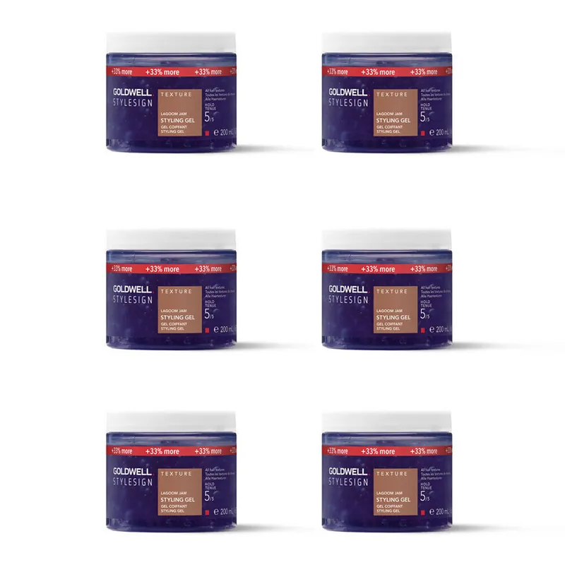 Versand Am Gleichen Tag Goldwell StyleSign Texture Lagoom Jam Styling Gel 200ml 3er Set