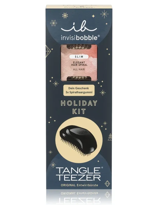 Preiswert invisibobble & Tangle Teezer Xmas Geschenkset Classic Beauty