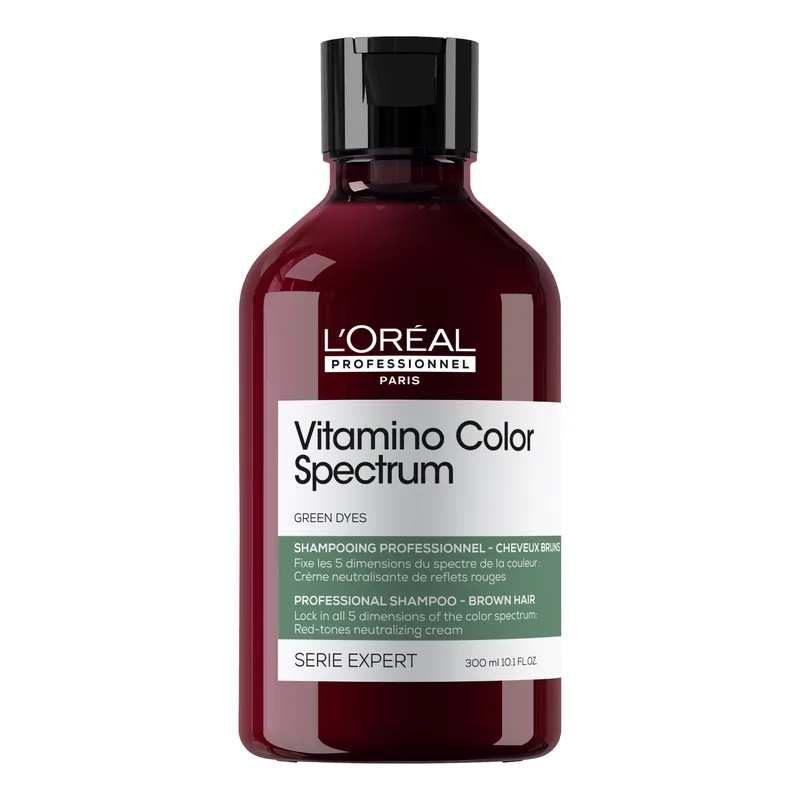 Loreal Serie Expert Vitamino Color Spectrum Green Dyes Shampoo 300 ml Highlight