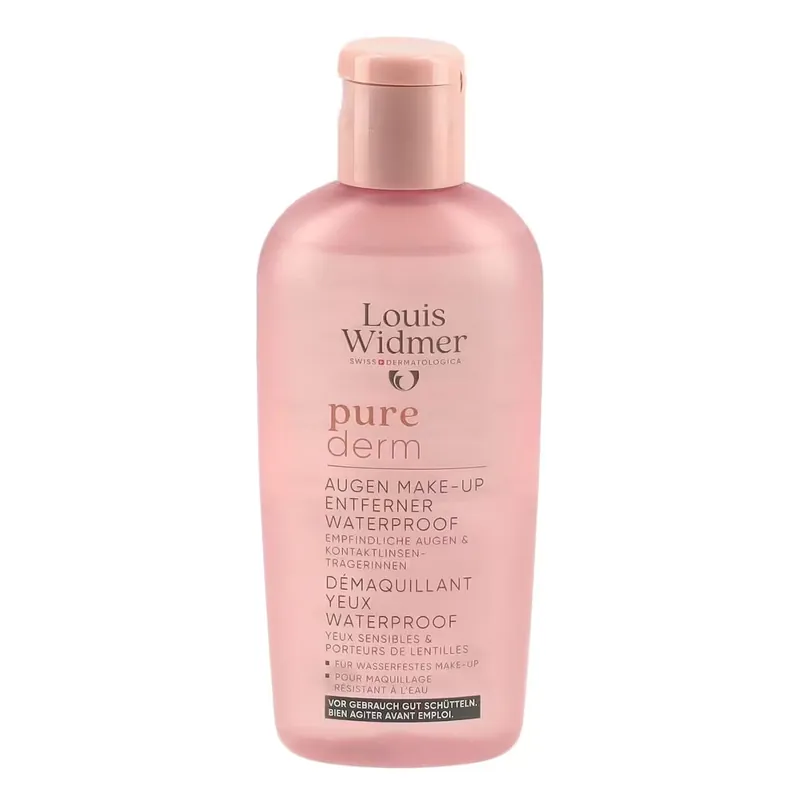 Louis Widmer Purederm Augen Make-up Entferner Waterproof ohne Parfum 100 ml Kracherpreis