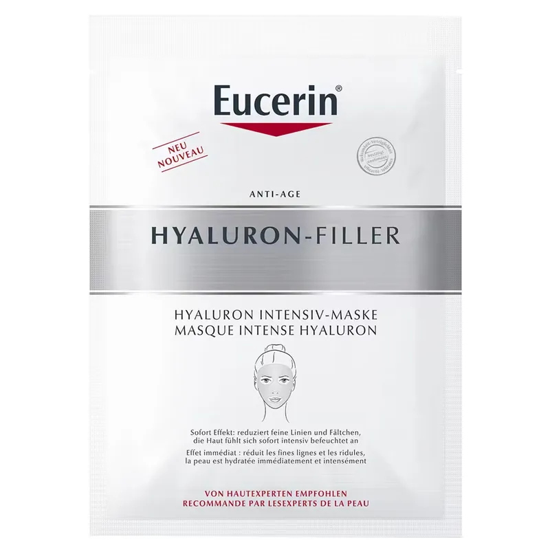 Eucerin Hyaluron-Filler Maske Beutel 1 Stück Solange Der Vorrat Reicht