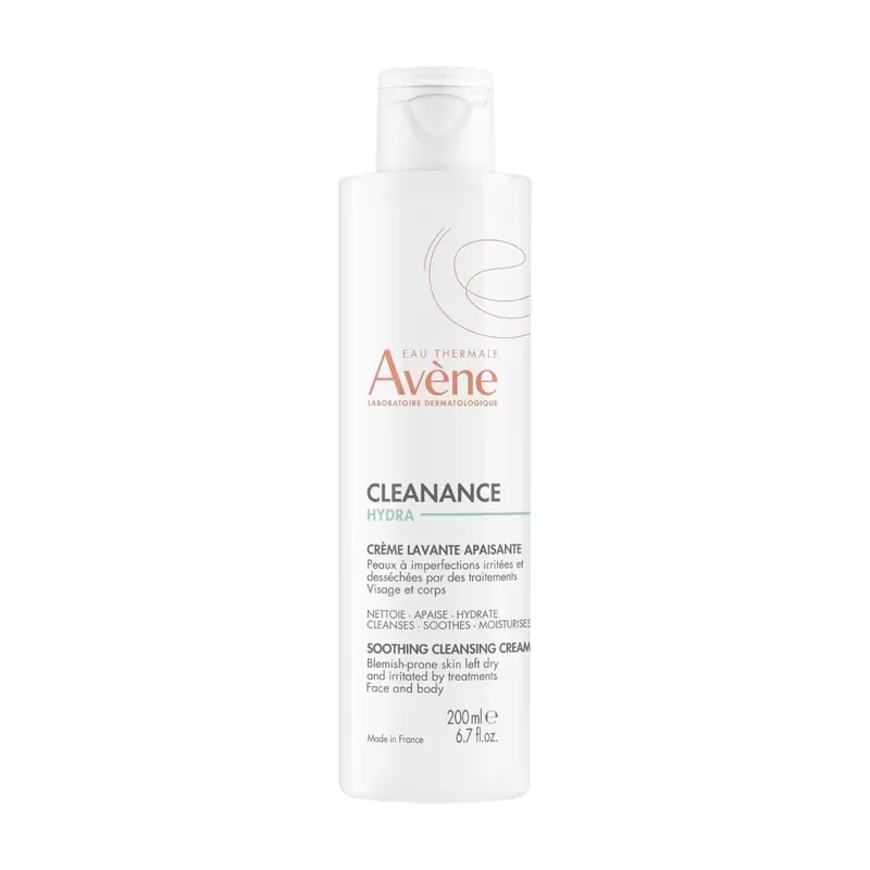 Neu Im Sortiment Avène Cleanance Hydra beruhigende Reinigungscreme 200 ml