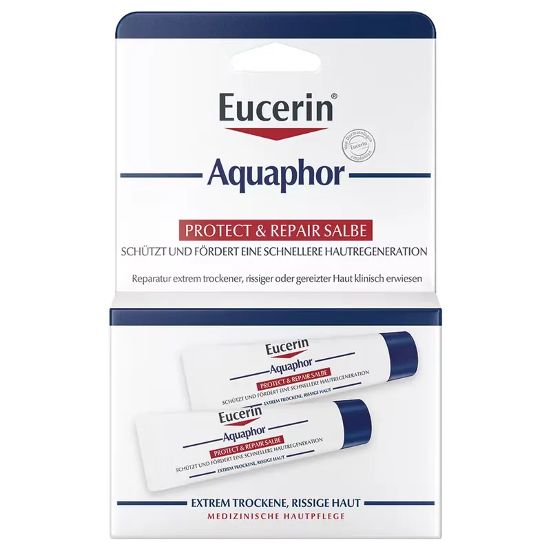 Billig Eucerin Aquaphor Schutz- und Pflegesalbe 2 Tuben 10 ml