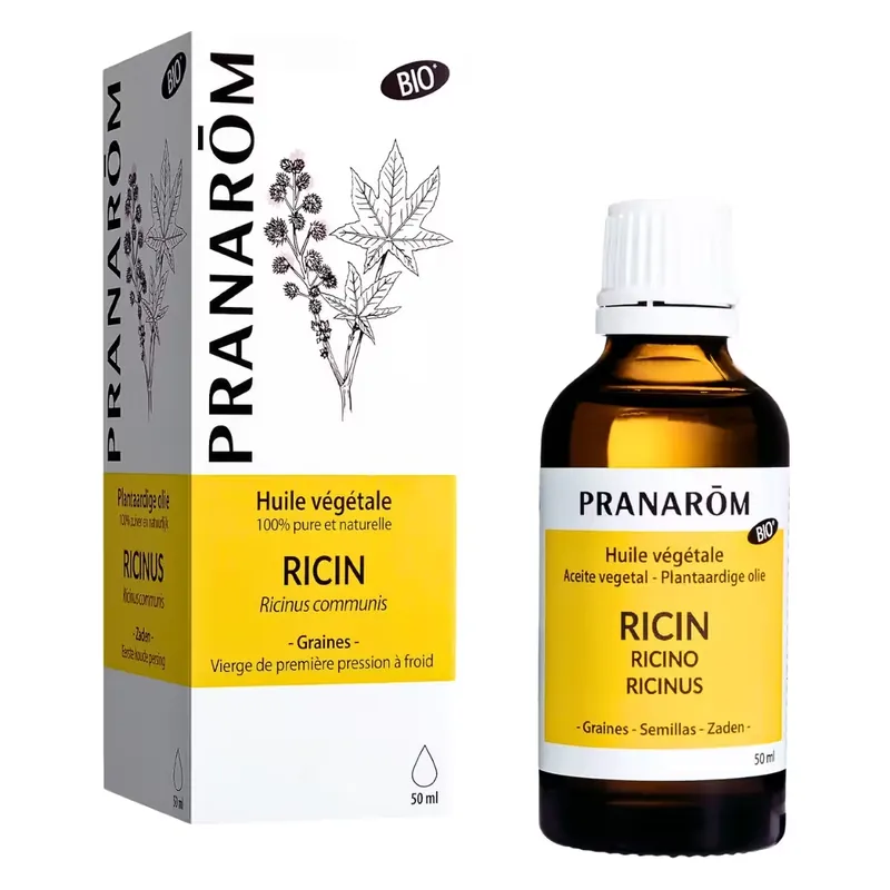 Pranarom Rizinus Pflanzenöl Bio Flasche 50 ml Knallerangebot
