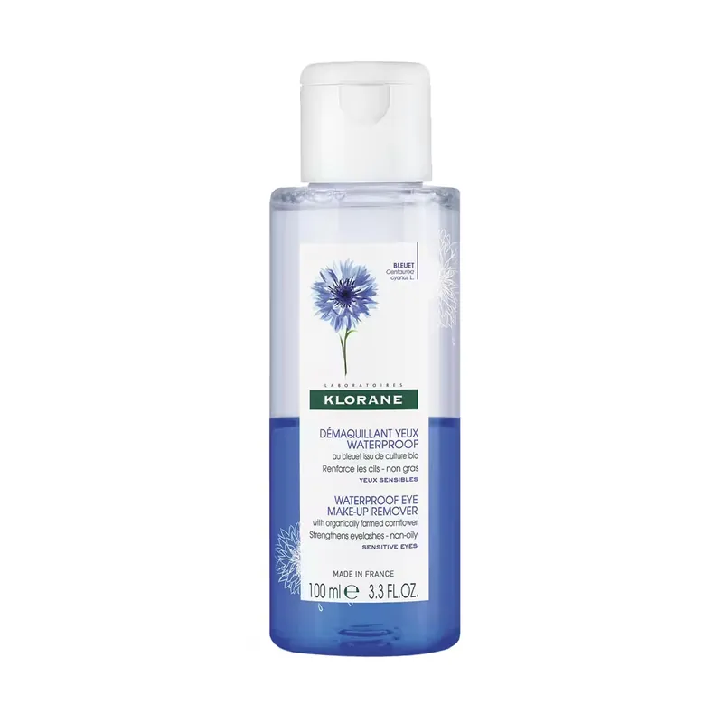 Klorane Bleuet Augen-Make-Up Entferner Waterproof 100 ml Finale Aktion