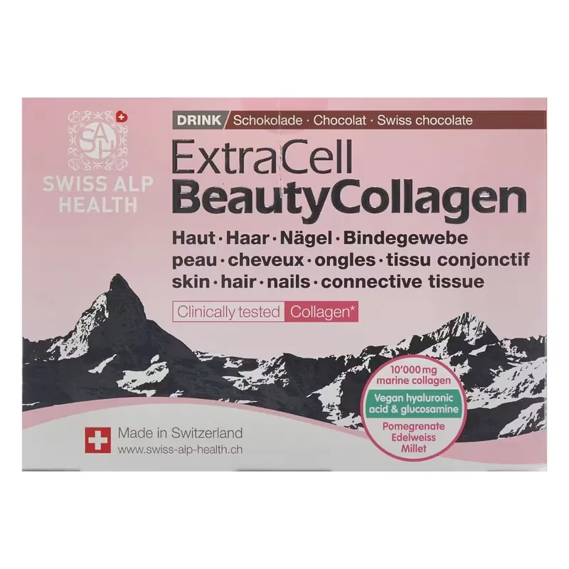 Extra Cell Beauty Collagen Drink Beeren Choco 20x 15 g Preisreduziert