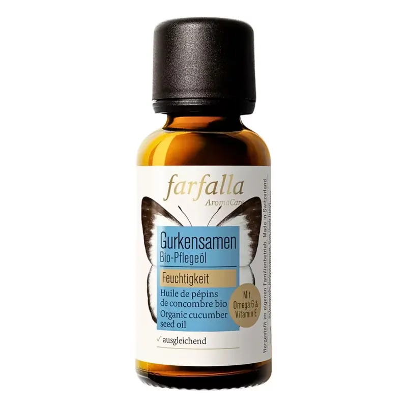 Farfalla Bio-Pflegeöl Gurkensaamen 30 ml Neuheit
