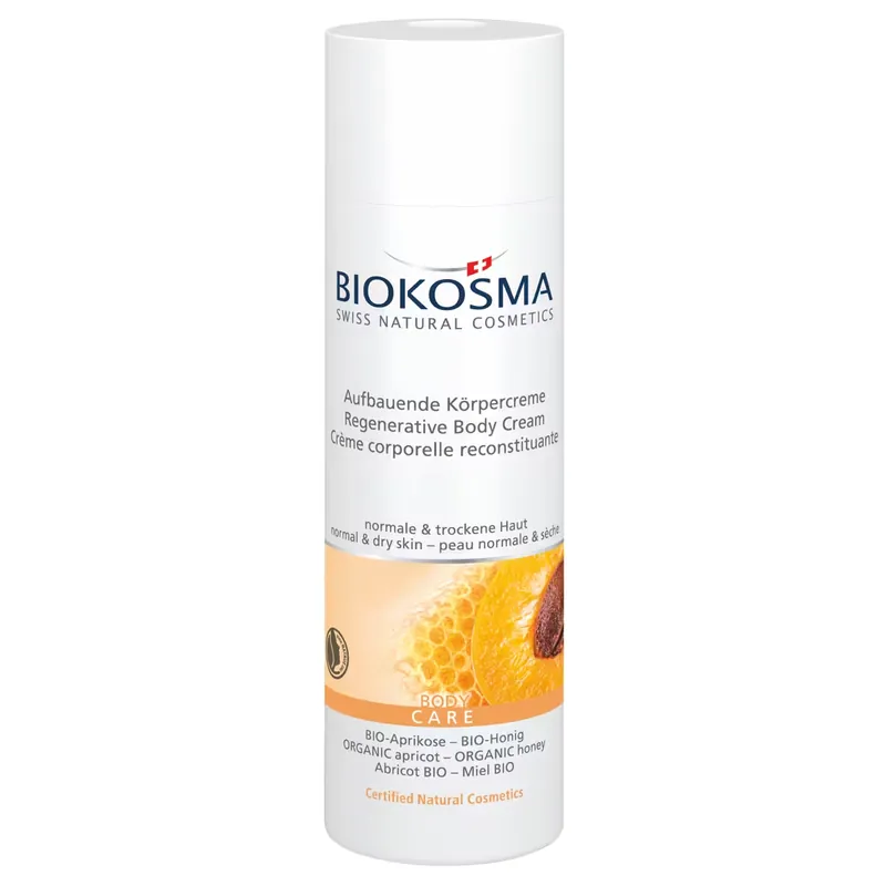 Biokosma Körpercreme BIO-Aprikose Honig 200 ml Finale Aktion