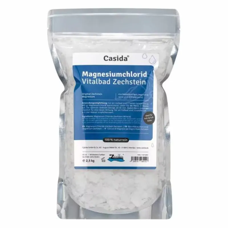 Casida Magnesiumchlorid Vitalbad Zechstein 1000 g Top-Preis