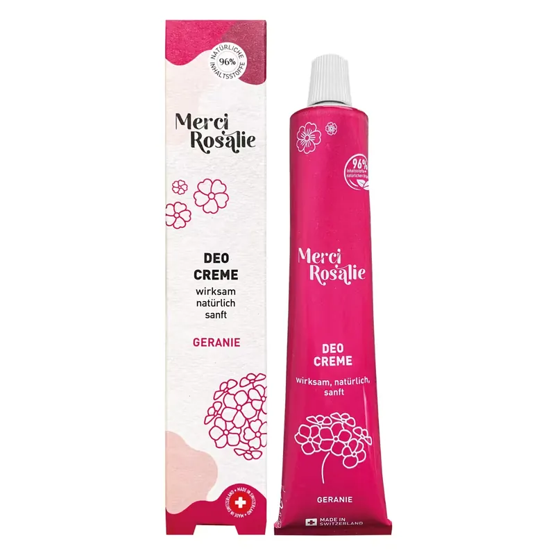 Neuheit MERCI ROSALIE Deo Creme Geranie 50 ml