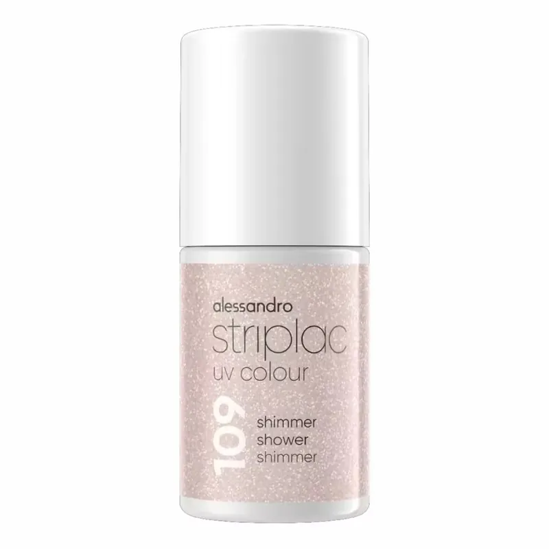 Alessandro Striplac UV Colour 109 Shimmer Shower Shimmer 6.5 ml 101 White Honeymoon Günstig