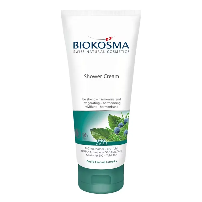 Preis Gesenkt Biokosma Shower Cream Wacholder-Tulsi 200 ml
