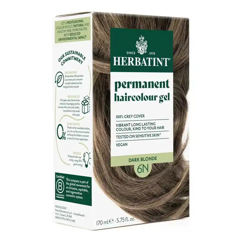 Herbatint Haarfärbegel 6N Dunkelblond 170 ml Mega-Angebot
