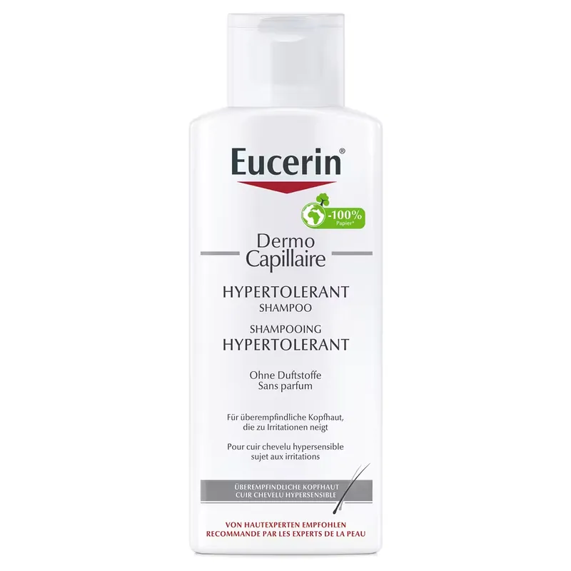 Neu Im Sortiment Eucerin DermoCapillaire hypertolerantes Shampoo 250 ml