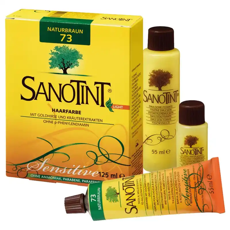Sanotint Sensitive Haarfarbe 73 naturbraun Neue Ware