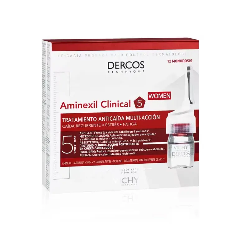 Vichy Dercos Aminexil Clinical 5 Für Frauen 21 x 6 ml Bestseller
