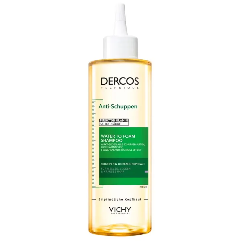 Billig Vichy Dercos Anti-Schuppen Water to Foam Shampoo 200 ml