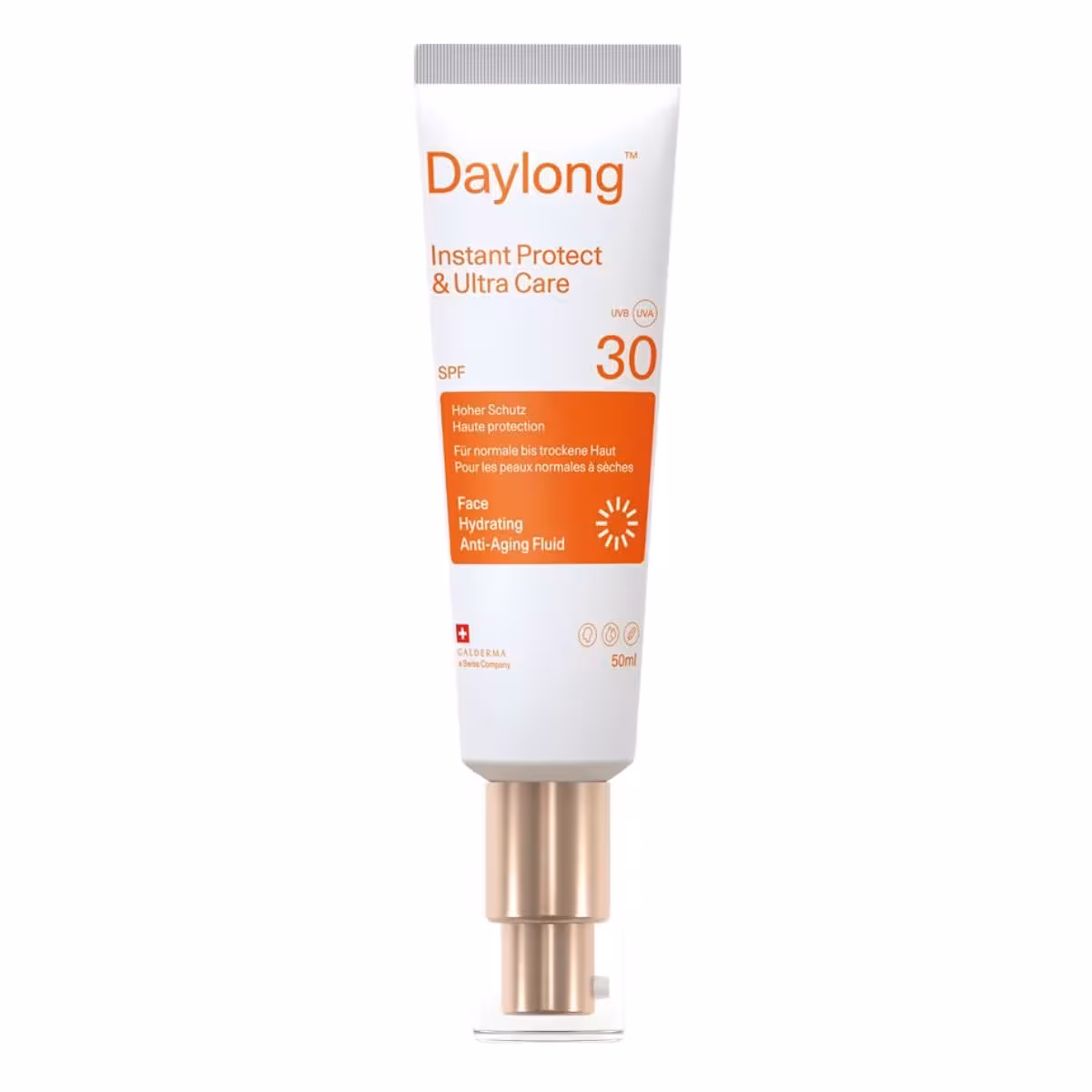 Letzte Chance Daylong Instant Protect & Ultra Care Face Hydrating Anti-Aging Fluid SPF 30 50 ml