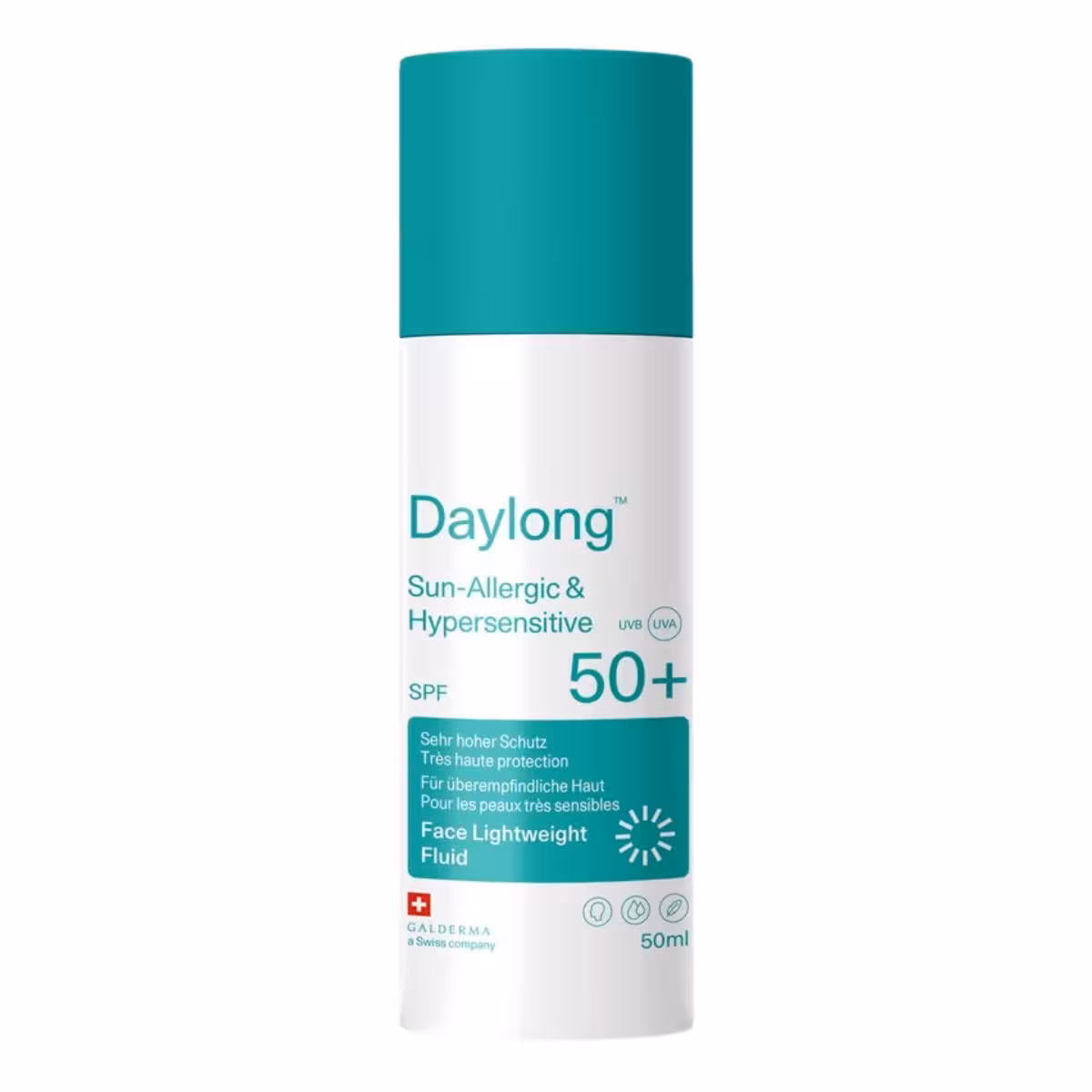 Daylong Sun Allergic & Hypersensitive Face Lightweight Fluid SPF 50+ 50 ml Beliebt